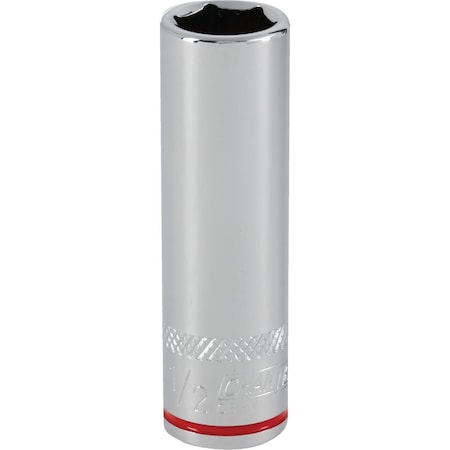 Channellock 3/8 In. Drive 1/2 In. 6-Point Deep Standard Socket 305251
